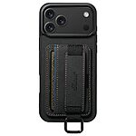 Θήκη iPhone 17 Pro Max - SUTENI H13 - Πλάτη από Συνθετικό Δέρμα (PU) με TPU - Μαύρο - Card Holder/Stand - Εικόνα 6