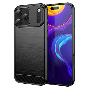 Θήκη iPhone 17 Pro Max - OEM - Πλάτη TPU - Μαύρο