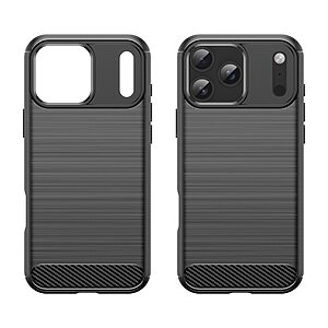 Θήκη iPhone 17 Pro Max - OEM - Πλάτη TPU - Μαύρο - Εικόνα 2