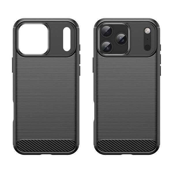 Θήκη iPhone 17 Pro Max - OEM - Πλάτη TPU - Μαύρο - Εικόνα 2