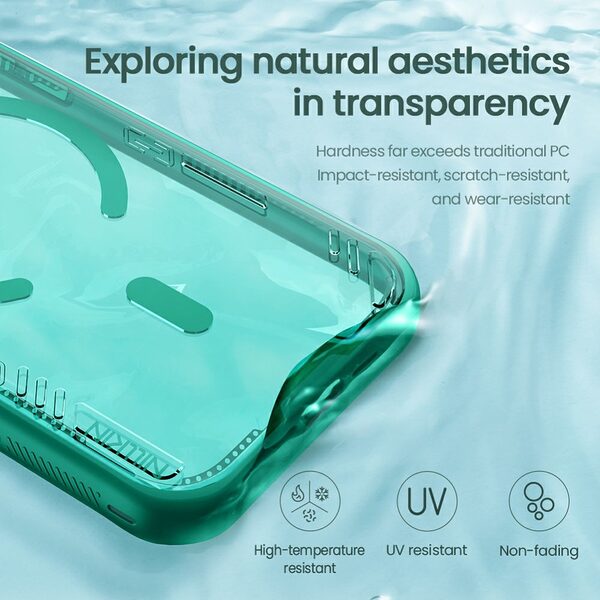 Θήκη iPhone 17 Pro - NILLKIN Iceblade CamProp - Σκληρή Θήκη PC+TPU - Χρυσό - MagSafe/Stand - Εικόνα 2