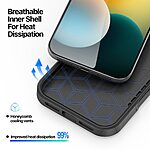 Θήκη iPhone 17 Pro - DUX DUCIS SHLD Series - Σκληρή Θήκη PC+TPU - Contour Pattern - MagSafe - Εικόνα 10