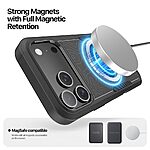 Θήκη iPhone 17 Pro - DUX DUCIS SHLD Series - Σκληρή Θήκη PC+TPU - Contour Pattern - MagSafe - Εικόνα 9