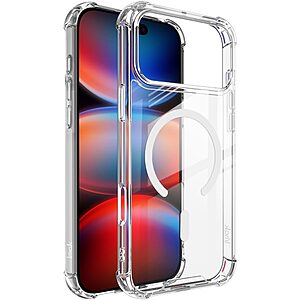 Θήκη iPhone 17 Pro - IMAK - Σκληρή Θήκη PC+TPU - Διάφανο - MagSafe