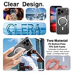 Θήκη iPhone 17 Pro - IMAK - Σκληρή Θήκη PC+TPU - Διάφανο - MagSafe - Εικόνα 6