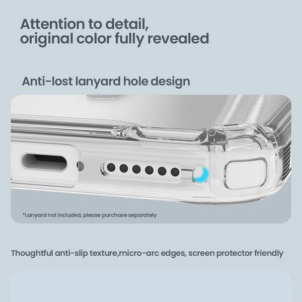Θήκη iPhone 17 Pro - NILLKIN Nature Pro Series - Σκληρή Θήκη PC+TPU - Διάφανο - MagSafe - Εικόνα 2