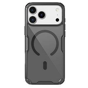 Θήκη iPhone 17 Pro - NILLKIN Nature Pro Series - Σκληρή Θήκη PC+TPU - Γκρι - MagSafe