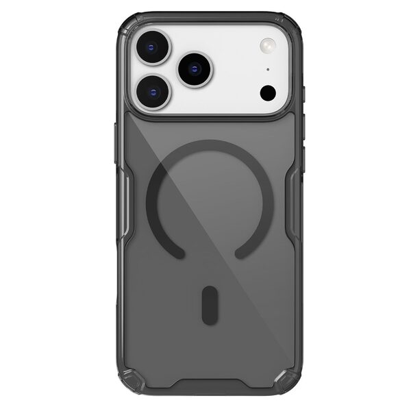 Θήκη iPhone 17 Pro - NILLKIN Nature Pro Series - Σκληρή Θήκη PC+TPU - Γκρι - MagSafe