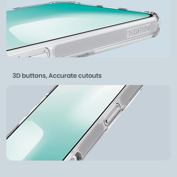 Θήκη iPhone 17 Pro - NILLKIN Nature Pro Series - Σκληρή Θήκη PC+TPU - Γκρι - MagSafe - Εικόνα 3
