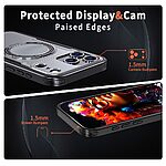 Θήκη iPhone 17 Pro - OEM - Σκληρή Θήκη PC+TPU - Γκρι - MagSafe/Stand - Εικόνα 4