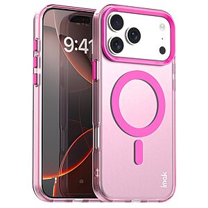 Θήκη iPhone 17 Pro - IMAK - Σκληρή Θήκη PC+TPU - Κόκκινο - MagSafe