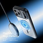 Θήκη iPhone 17 Pro - DUX DUCIS Aimo Series - Σκληρή Θήκη PC+TPU - Μαύρο - MagSafe - Εικόνα 4