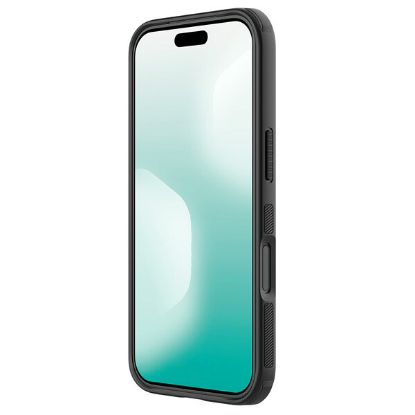 Θήκη iPhone 17 Pro - NILLKIN Frosted Shield Pro - Σκληρή Θήκη PC+TPU - μαύρο - MagSafe - Εικόνα 5