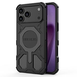 Θήκη iPhone 17 Pro - OEM - Σκληρή Θήκη PC+TPU - Μαύρο - MagSafe