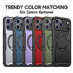Θήκη iPhone 17 Pro - OEM - Σκληρή Θήκη PC+TPU - Μαύρο - MagSafe/Stand - Εικόνα 7