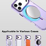 Θήκη iPhone 17 Pro - IMAK - Σκληρή Θήκη PC+TPU - Μωβ - MagSafe - Εικόνα 5