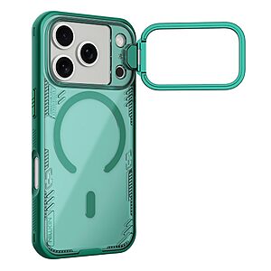Θήκη iPhone 17 Pro - NILLKIN Iceblade CamProp - Σκληρή Θήκη PC+TPU - Πράσινο - MagSafe/Stand