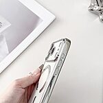 Θήκη iPhone 17 Pro - OEM - Πλάτη TPU - Ασημί - MagSafe - Εικόνα 5