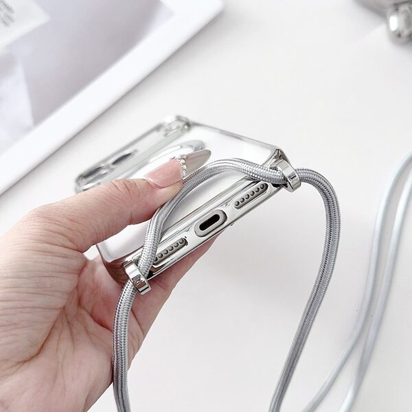 Θήκη iPhone 17 Pro - OEM - Πλάτη TPU - Ασημί - MagSafe - Εικόνα 6