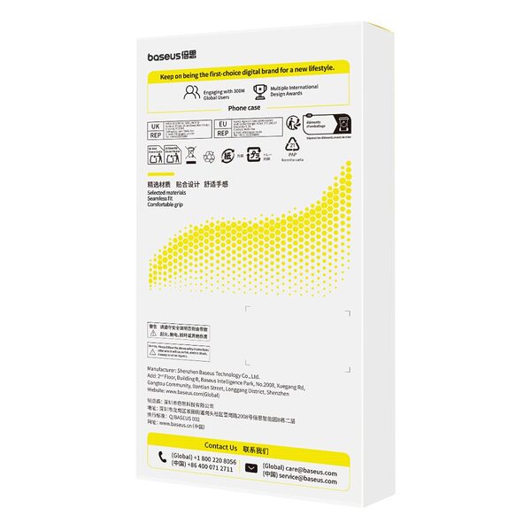 Θήκη iPhone 17 Pro - BASEUS Simple Series - Πλάτη TPU - Διάφανο - Εικόνα 2