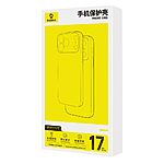 Θήκη iPhone 17 Pro - BASEUS Simple Series - Πλάτη TPU - Διάφανο - Εικόνα 3