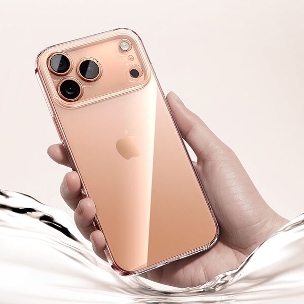 Θήκη iPhone 17 Pro - BASEUS Simple Series - Πλάτη TPU - Διάφανο - Εικόνα 9