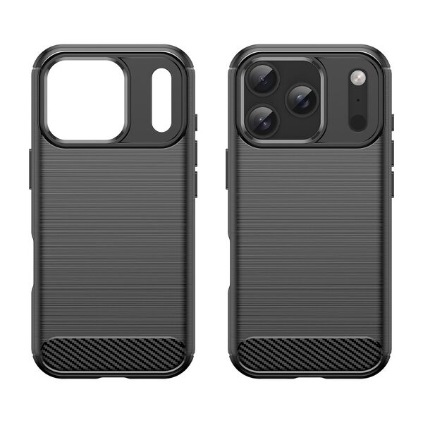 Θήκη iPhone 17 Pro - OEM - Πλάτη TPU - Μαύρο - Εικόνα 2