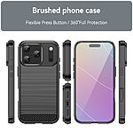 Θήκη iPhone 17 Pro - OEM - Πλάτη TPU - Μαύρο - Εικόνα 3