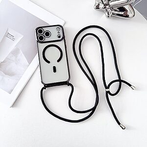 Θήκη iPhone 17 Pro - OEM - Πλάτη TPU - Μαύρο - MagSafe