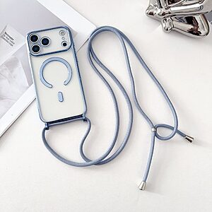 Θήκη iPhone 17 Pro - OEM - Πλάτη TPU - Μπλε - MagSafe
