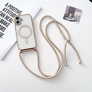 Θήκη iPhone 17 - OEM - Πλάτη TPU - χρυσό - MagSafe