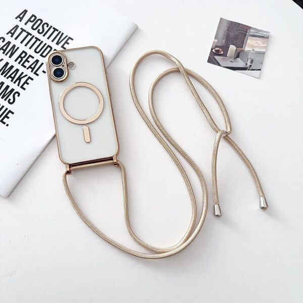 Θήκη iPhone 17 - OEM - Πλάτη TPU - χρυσό - MagSafe