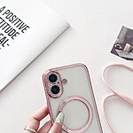Θήκη iPhone 17 - OEM - Πλάτη TPU - ροζ χρυσό - MagSafe - Εικόνα 4