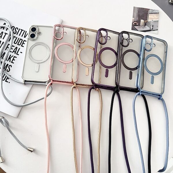 Θήκη iPhone 17 - OEM - Πλάτη TPU - ροζ χρυσό - MagSafe - Εικόνα 7