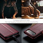 Θήκη iPhone Air - CASEME 023 - Flip Πορτοφόλι από Συνθετικό Δέρμα (PU) με TPU - Κόκκινο - RFID/Wallet/Stand - Εικόνα 4