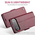 Θήκη iPhone Air - CASEME 023 - Flip Πορτοφόλι από Συνθετικό Δέρμα (PU) με TPU - Κόκκινο - RFID/Wallet/Stand - Εικόνα 8