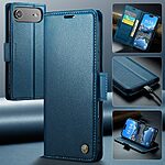 Θήκη iPhone Air - CASEME 023 - Flip Πορτοφόλι από Συνθετικό Δέρμα (PU) με TPU - Μπλε - RFID/Wallet/Stand - Εικόνα 7
