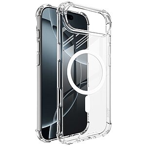 Θήκη iPhone Air - IMAK - Σκληρή Θήκη PC+TPU - Διάφανο - MagSafe