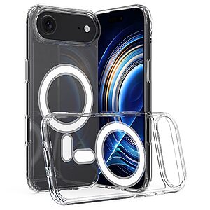 Θήκη iPhone Air - OEM - Σκληρή Θήκη PC+TPU - Διάφανο - MagSafe - Εικόνα 2