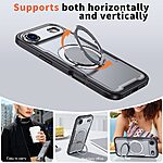 Θήκη iPhone Air - OEM - Σκληρή Θήκη PC+TPU - Γκρι - MagSafe/Stand - Εικόνα 5