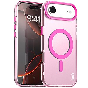 Θήκη iPhone Air - IMAK - Σκληρή Θήκη PC+TPU - Κόκκινο - MagSafe
