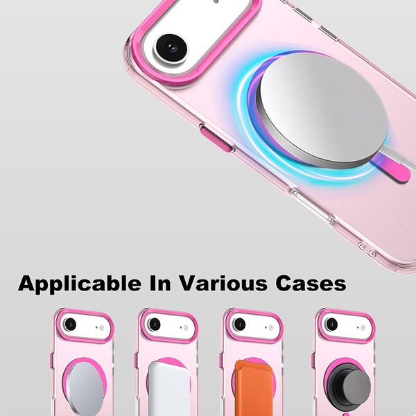Θήκη iPhone Air - IMAK - Σκληρή Θήκη PC+TPU - Κόκκινο - MagSafe - Εικόνα 5