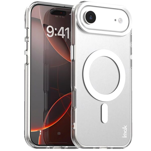 Θήκη iPhone Air - IMAK - Σκληρή Θήκη PC+TPU - Λευκό - MagSafe