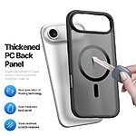 Θήκη iPhone Air - DUX DUCIS Yind Series - Σκληρή Θήκη PC+TPU - Μαύρο - MagSafe - Εικόνα 7