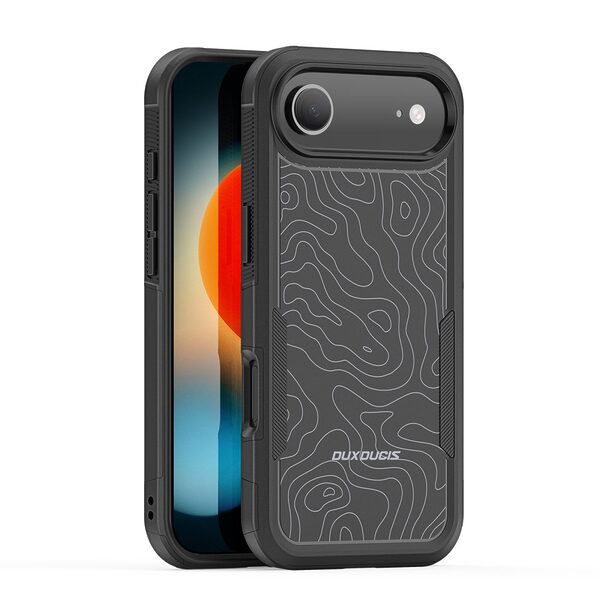 Θήκη iPhone Air - DUX DUCIS SHLD Series - Σκληρή Θήκη PC+TPU - Μαύρο - MagSafe