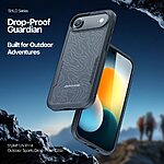 Θήκη iPhone Air - DUX DUCIS SHLD Series - Σκληρή Θήκη PC+TPU - Μαύρο - MagSafe - Εικόνα 6