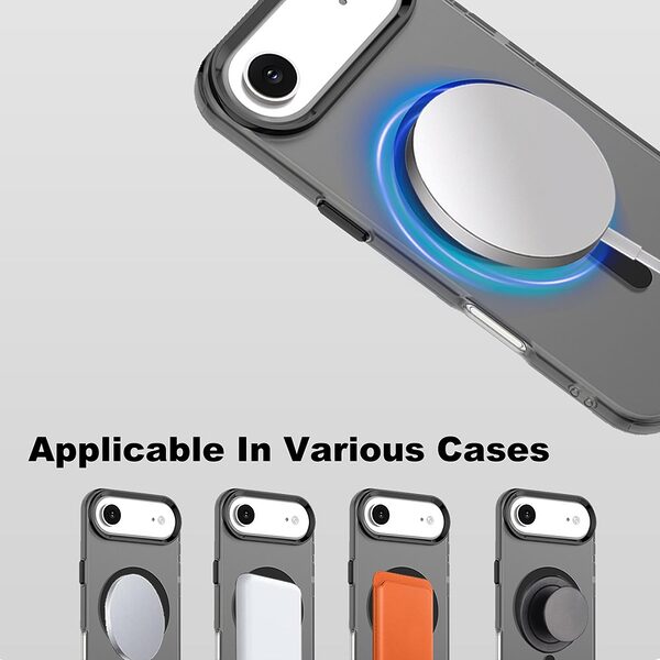 Θήκη iPhone Air - IMAK - Σκληρή Θήκη PC+TPU - Μαύρο - MagSafe - Εικόνα 5
