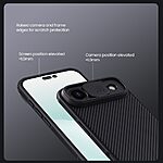 Θήκη iPhone Air - NILLKIN Camshield Pro - Σκληρή Θήκη PC+TPU - Μαύρο - MagSafe - Εικόνα 3