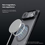 Θήκη iPhone Air - NILLKIN Camshield Pro Magnetic Series - Σκληρή Θήκη PC+TPU - Μαύρο - MagSafe - Εικόνα 5