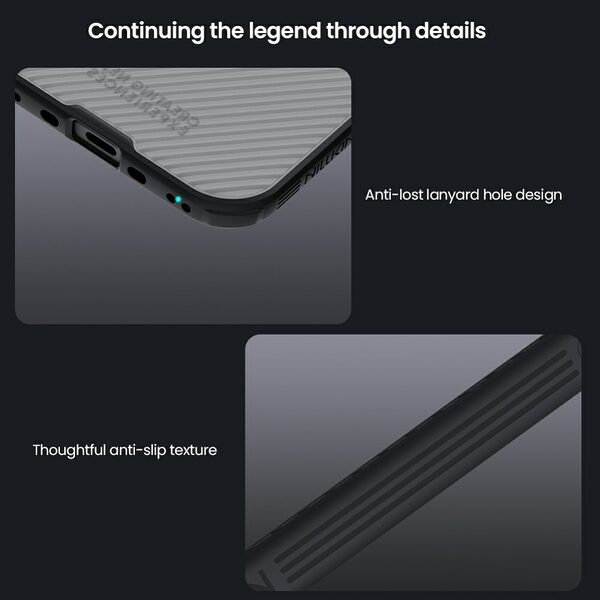 Θήκη iPhone Air - NILLKIN Camshield Pro Magnetic Series - Σκληρή Θήκη PC+TPU - Μαύρο - MagSafe - Εικόνα 7